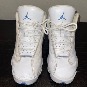 JORDAN RETRO 13 (GS) White Neutral Grey University Blue Youth Ss 5.5